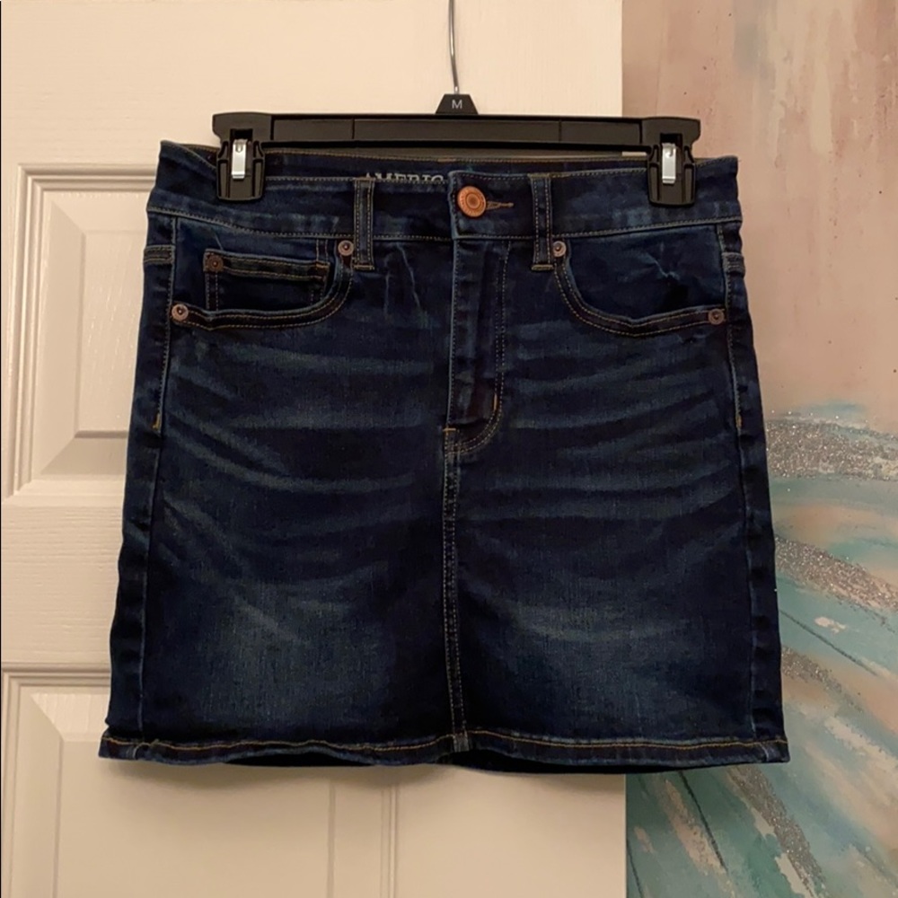 American Eagle Ne(X)t Level Stretch denim skirt